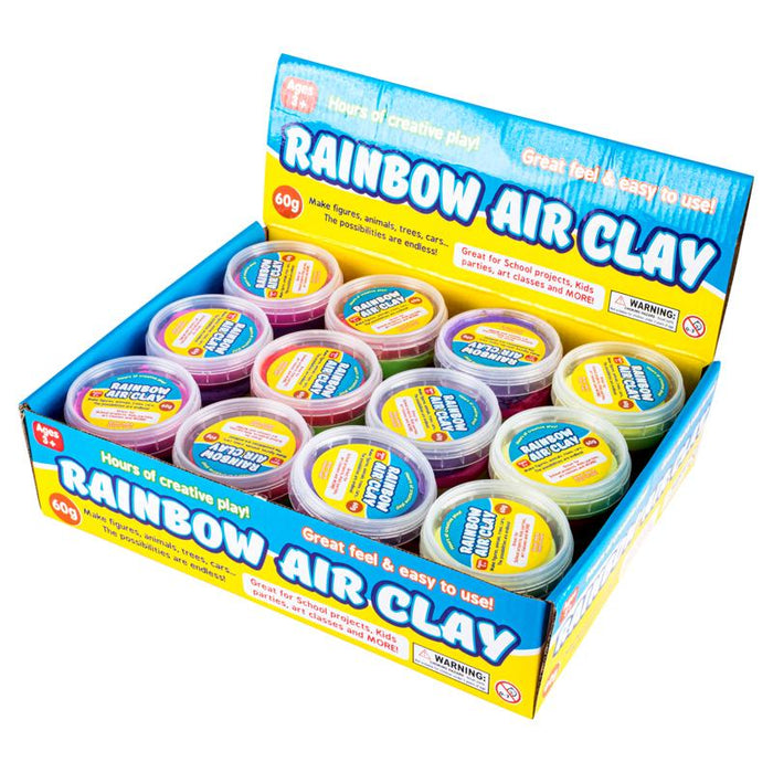 Rainbow Air Clay Super Soft & Fluffy