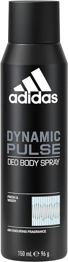 Adidas Mens Dynamic Pulse Deo Body Spray 150ml