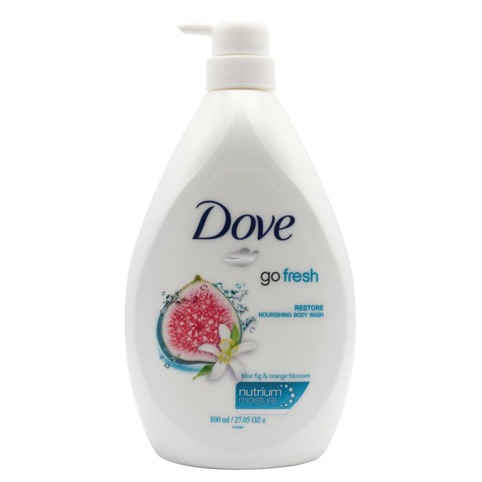 Dove Body Wash 800ml Blue Fig & Orange