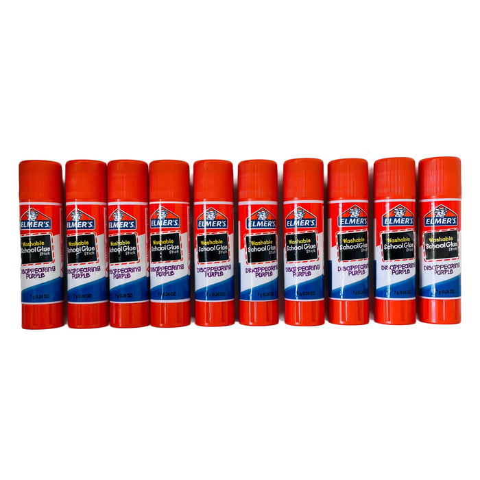 Elmers Glue Sticks Mini x 10