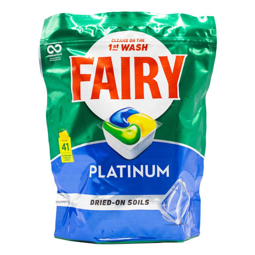 Fairy PK41 Dishwasher Capsules Platinum Lemon