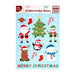 Festive Window Stickers 9 Pk