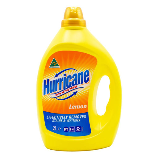 Hurricane Laundry Detergent Liquid Lemon 2l