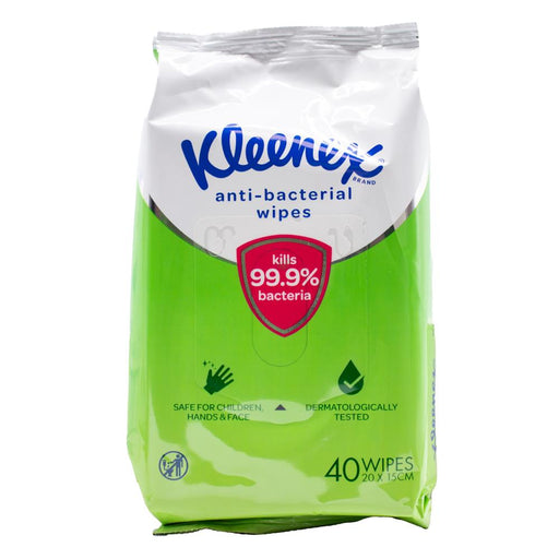 Kleenex Antibacterial Wipes 40 Pack