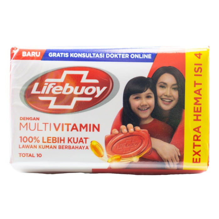 Lifebuoy Pk4 Soap Bars Multivitamin