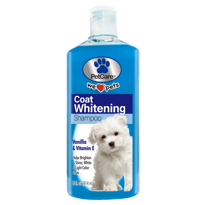 Pet Shampoo 414mls Coat Whitening Vanilla & Vitamin E