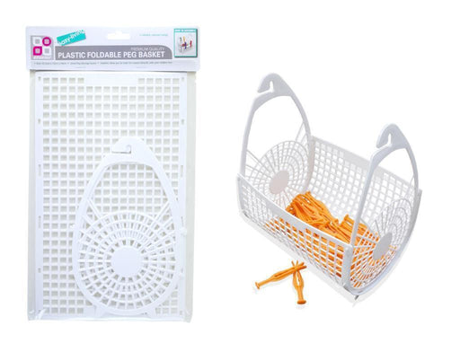 Plastic Foldable Peg Basket