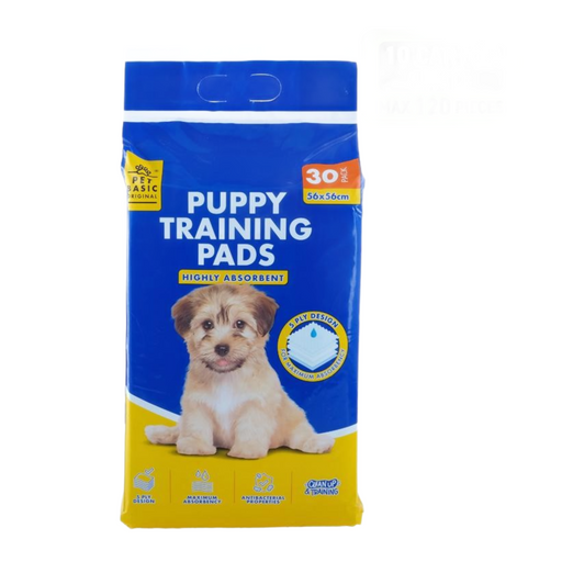 Puppy Training Pads 30 Pack Large 56cm x 56cm