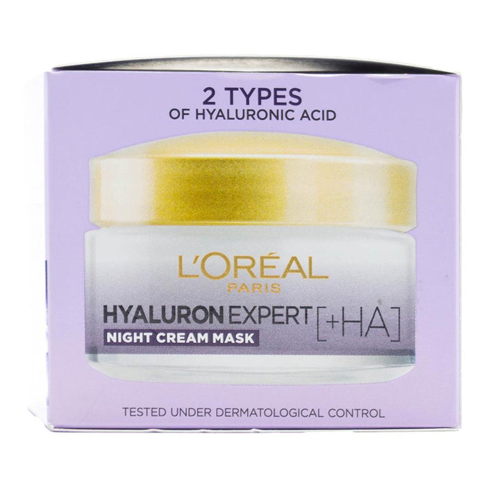 L'Oreal Hyaluron Expert Replumping Moisturising Night Cream Mask SPF20 50ml