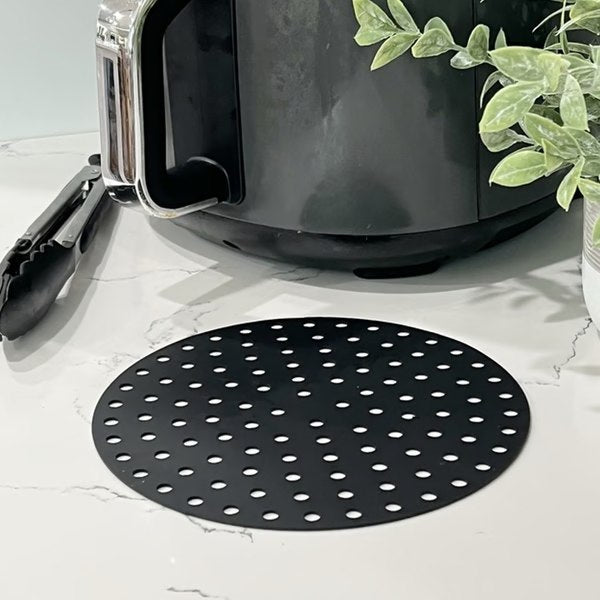 Silicone Re-usable Air Fryer Liner Mat Round 21cm