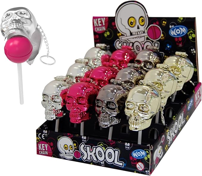 WOM Skool Lollipop Key Chain - Single