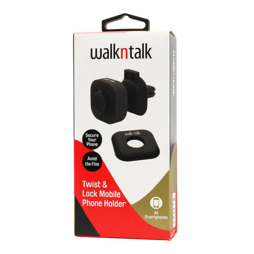 Walk N Talk Twist & Lock Mobile Phone Holder