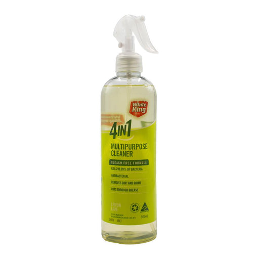 White King 4 In 1 Multipurpose Cleaner Spray Lemon Lime 500ml