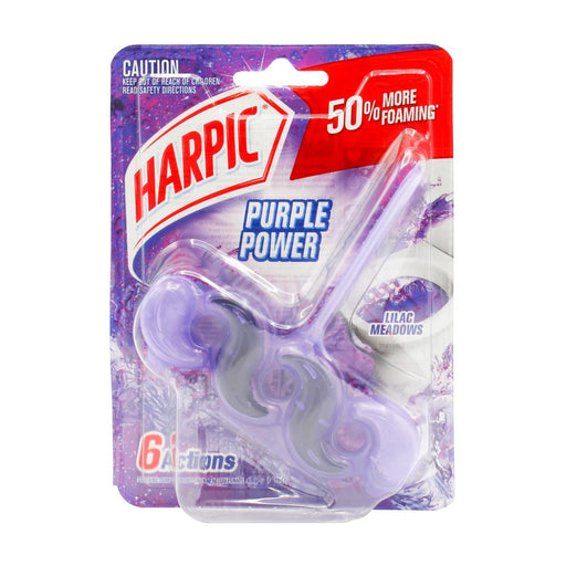 Harpic Toilet Cage Purple Power Lilac Meadows