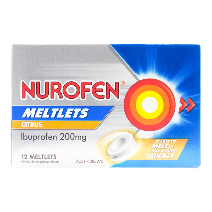 Nurofen Meltlets Citrus PK12