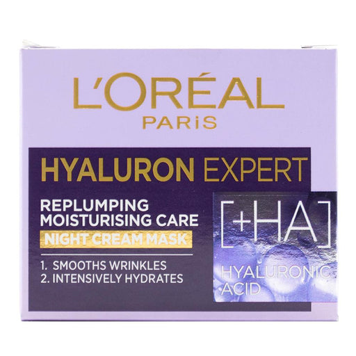 L'Oreal Hyaluron Expert Replumping Moisturising Night Cream Mask SPF20 50ml
