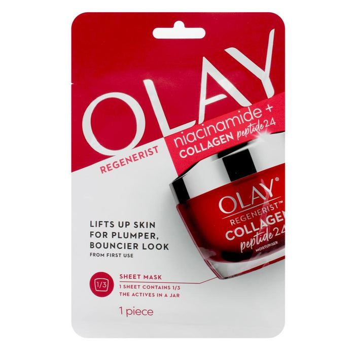 Olay Regenerist Facial Sheet Mask Niacinamide + Collagen Peptide