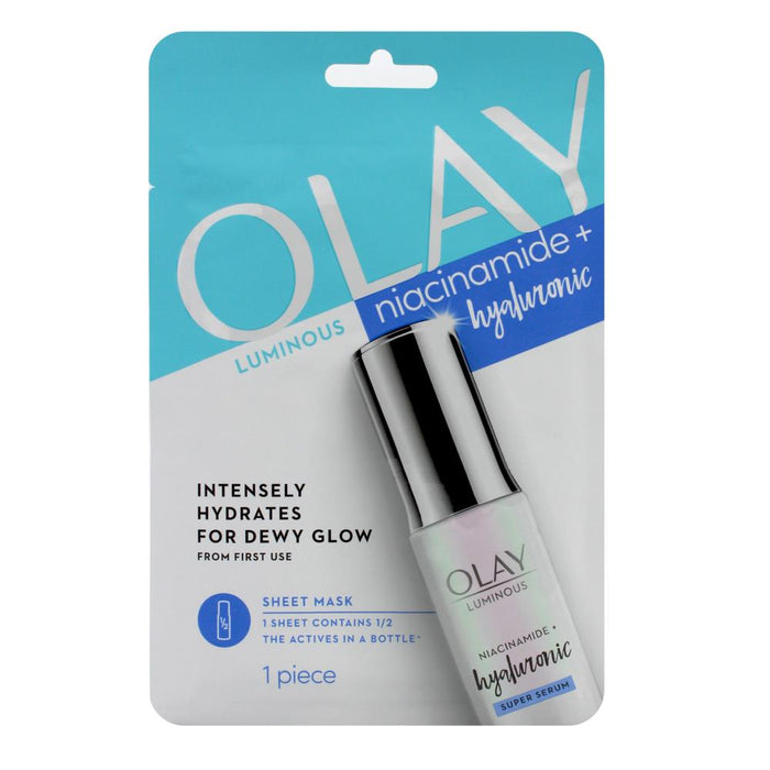 Olay Sheet Mask Luminous Niacinamide + Hyaluronic