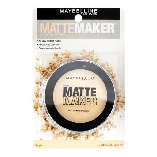 Maybelline Matte Maker Powder 10 Classic Ivory 16g